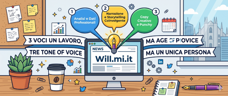 Willmi Copywriter con 3 voci