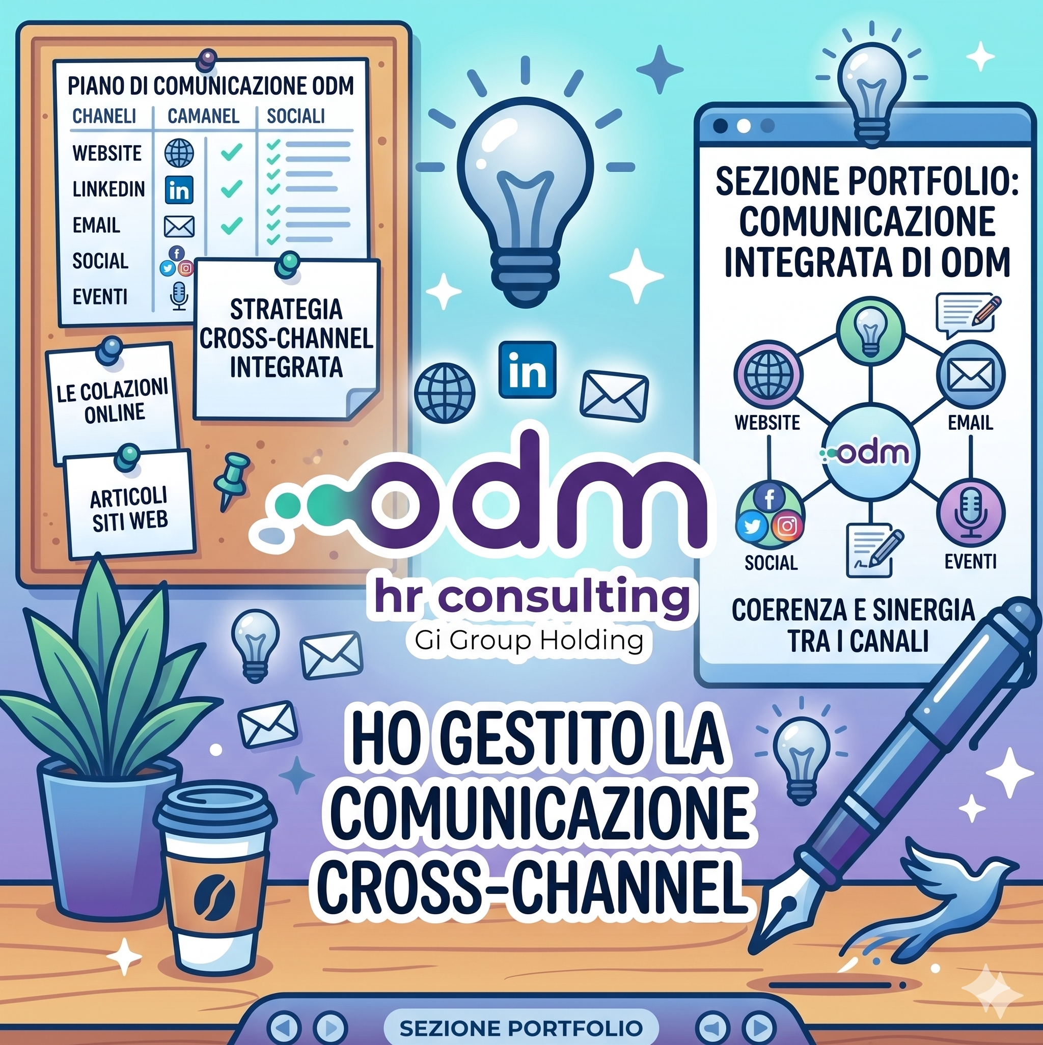 Piano editoriale cross-channel ODM