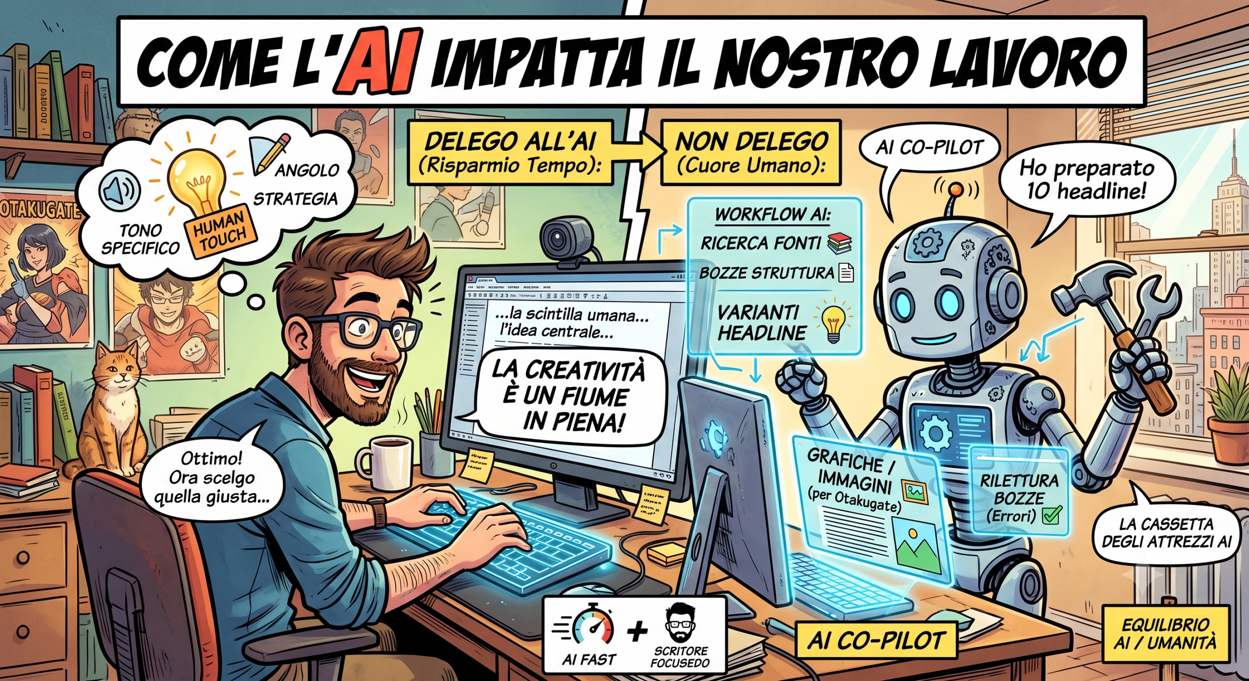 Come l'AI impatta sul lavoro